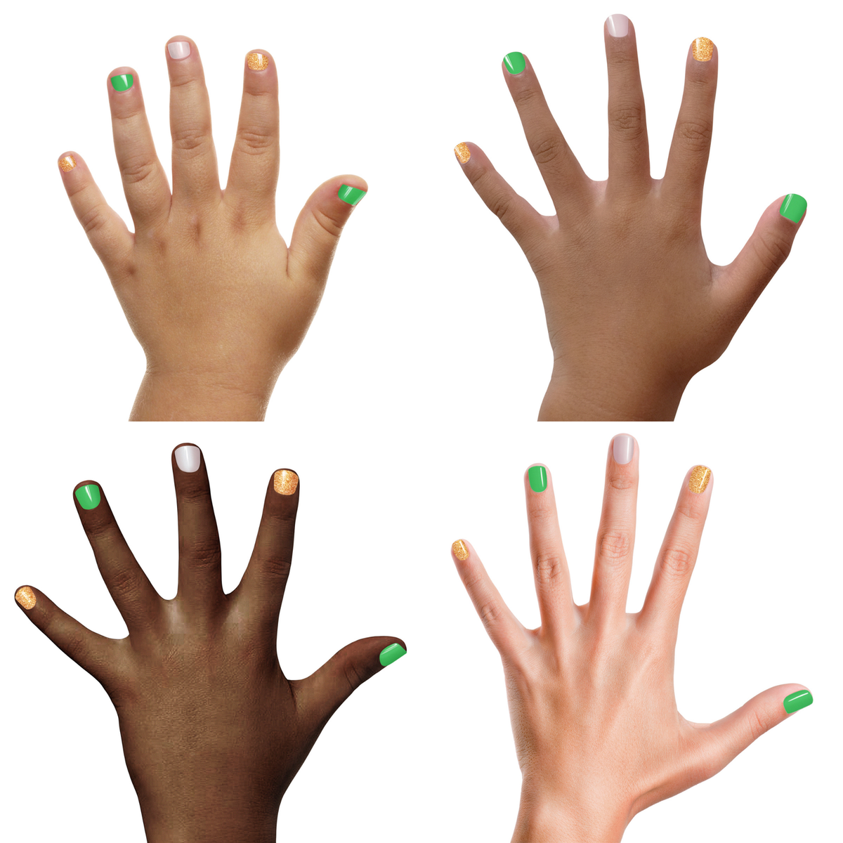Lucky Charmed Gift Set - Kids Non-toxic Nail Polish