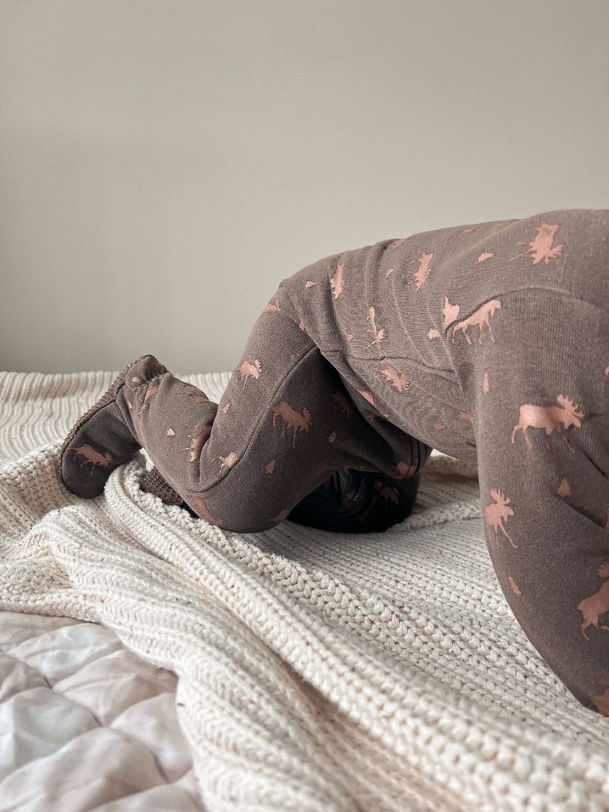 Bark Moose | Organic Cozy Zipper Footie