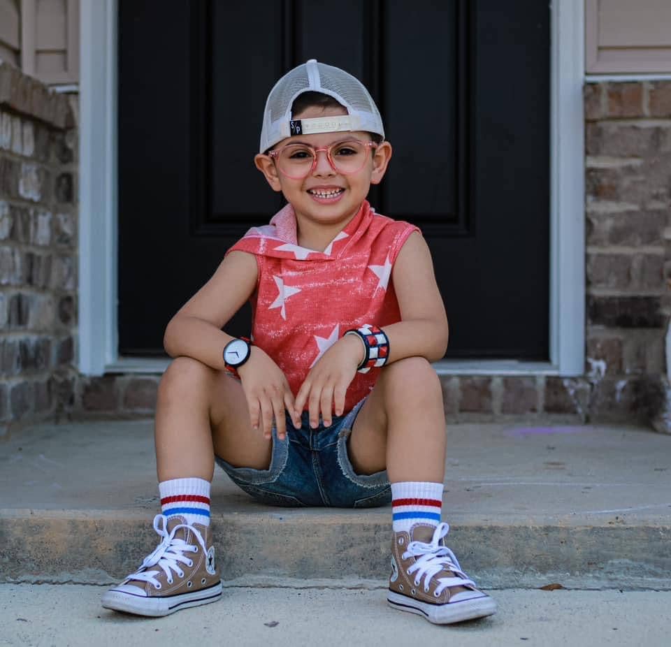 Red and Blue Stripe Washington V2 Socks