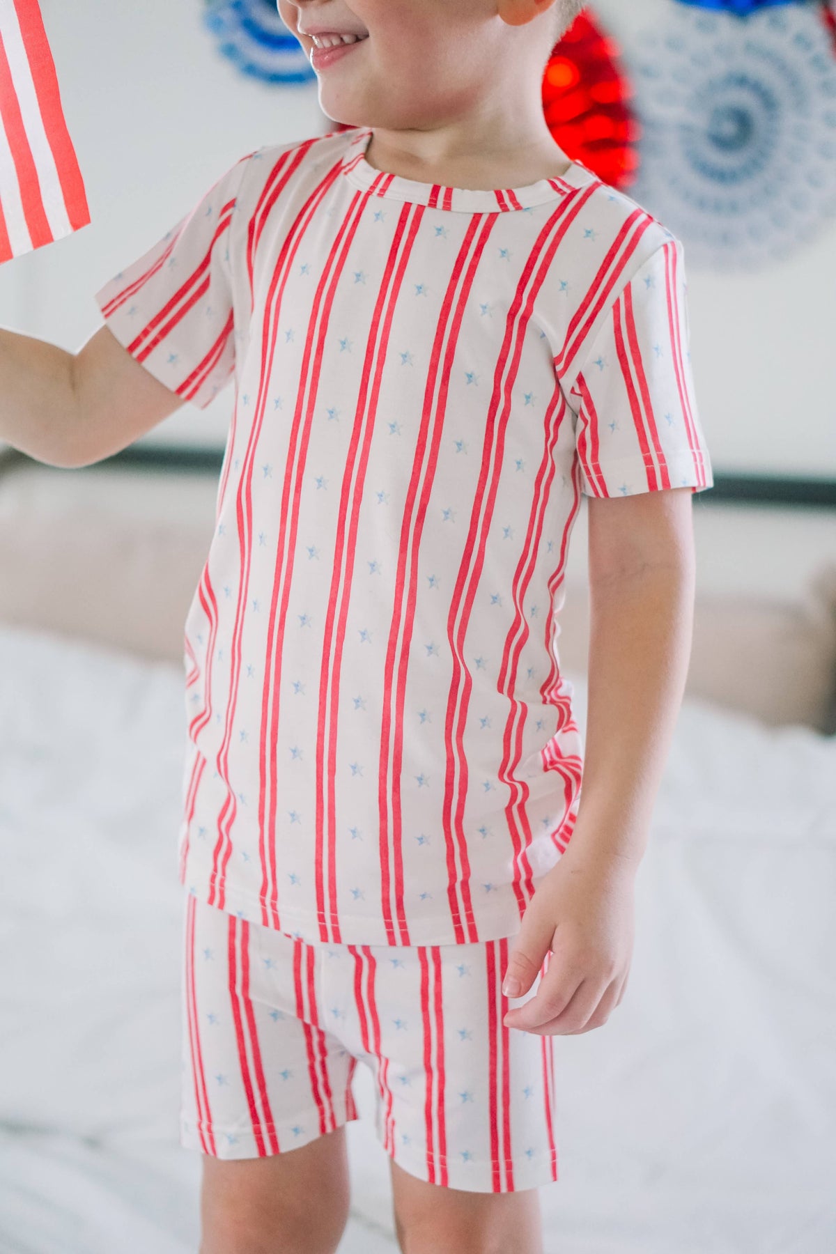 Stars & Stripes 2pc Bamboo Pajamas