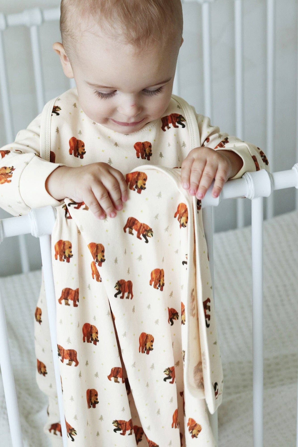 Brown Bear Organic Blanket