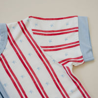 Stars & Stripes Bamboo Shorty Pajamas