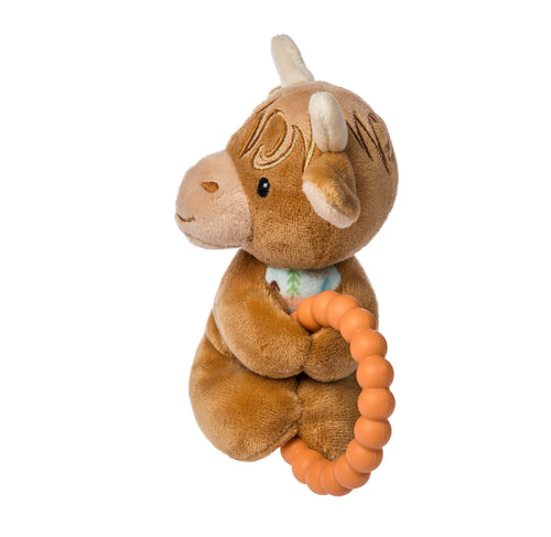 Hetty Highland Cow Teether Rattle
