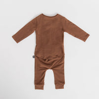 Essentials Peekabooty™ Rag Romper - Toffee