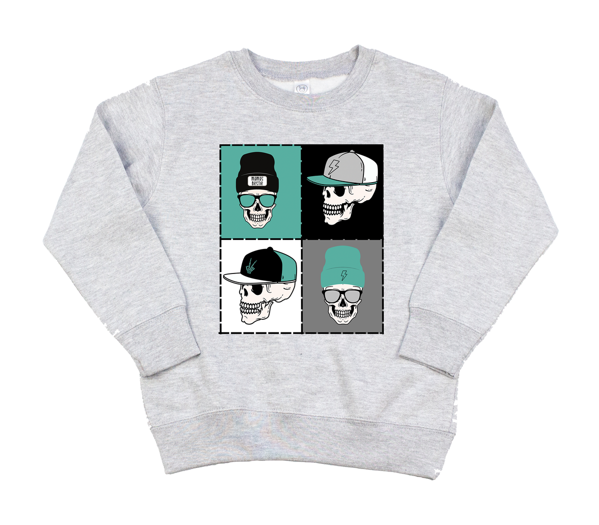 Snapback Skelly | Boys Fall Sweatshirt
