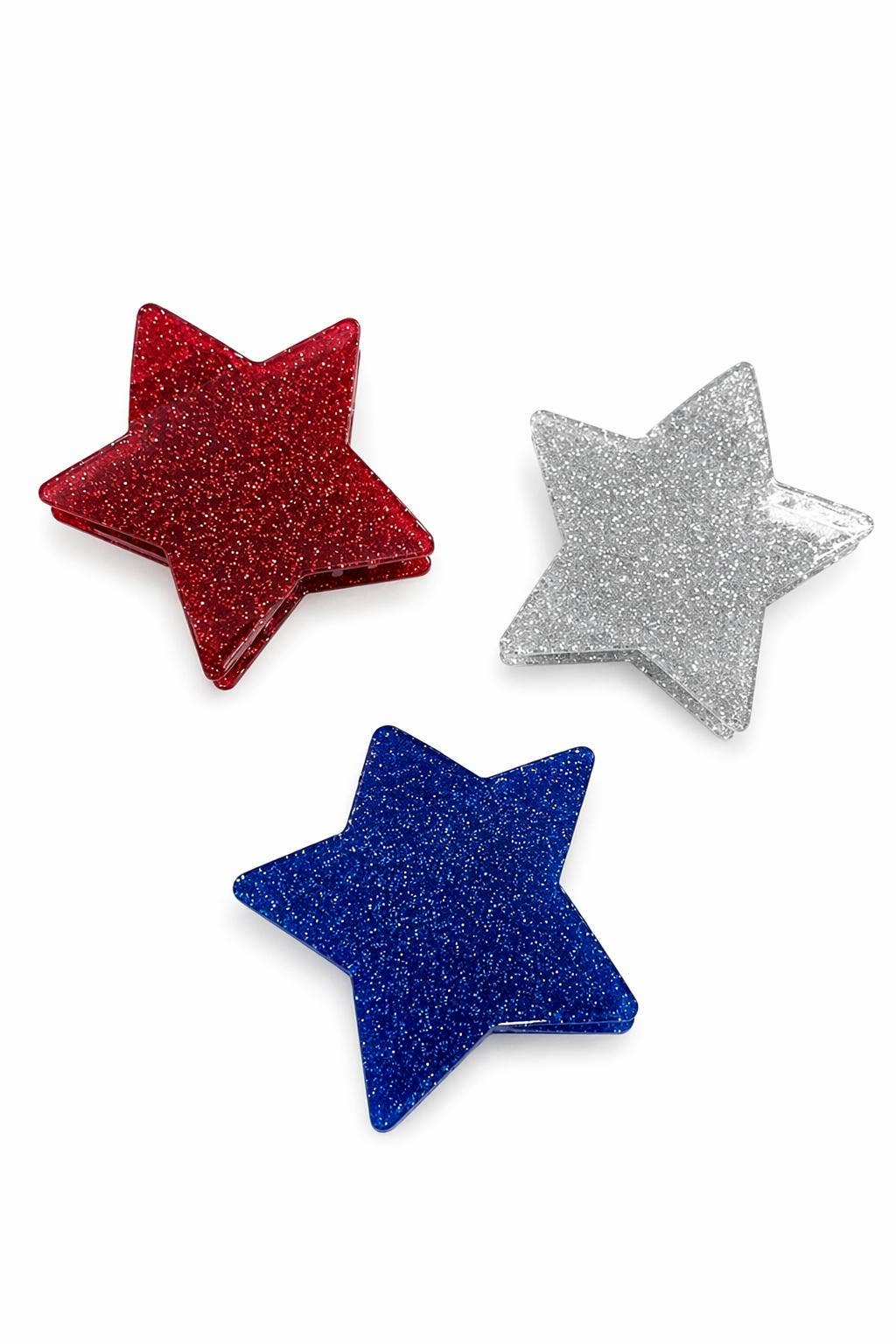 Star Claw Clip - Red