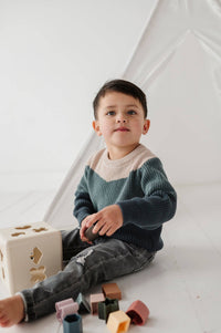 Babysprouts Colorblock Knit Sweater