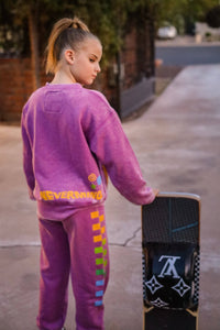 Nirvana Purple Nevermind Crewneck