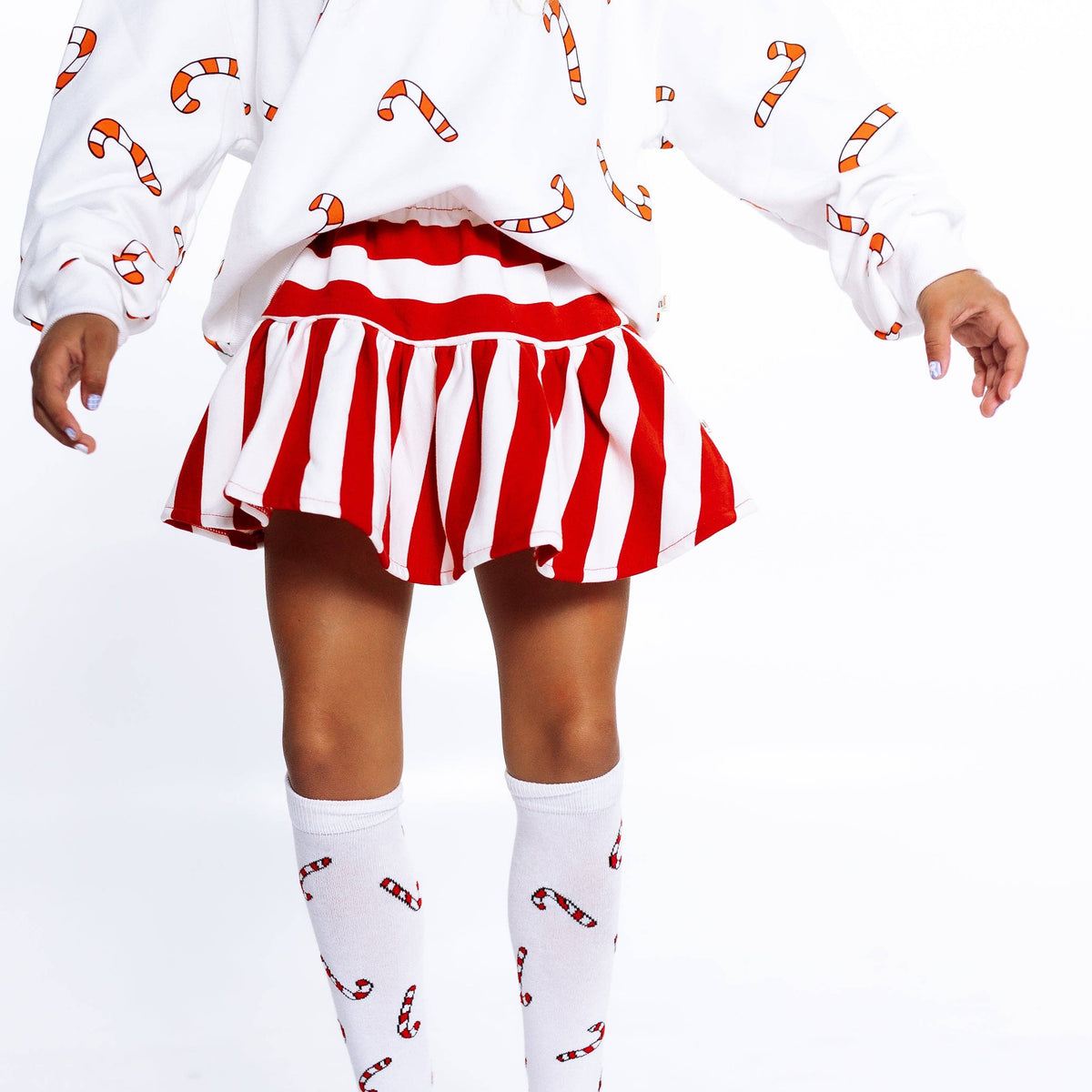 MINI SKIRT | STRIPED