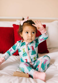 Zippy Bamboo Baby PJ in Trim The Tree