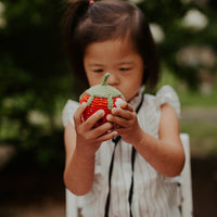 Pretend Play Food Rattle - Strawberry