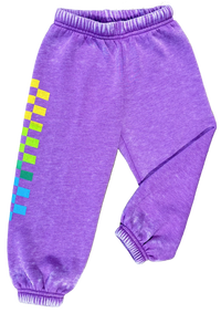 Rainbow checker Nevermind Sweatpants
