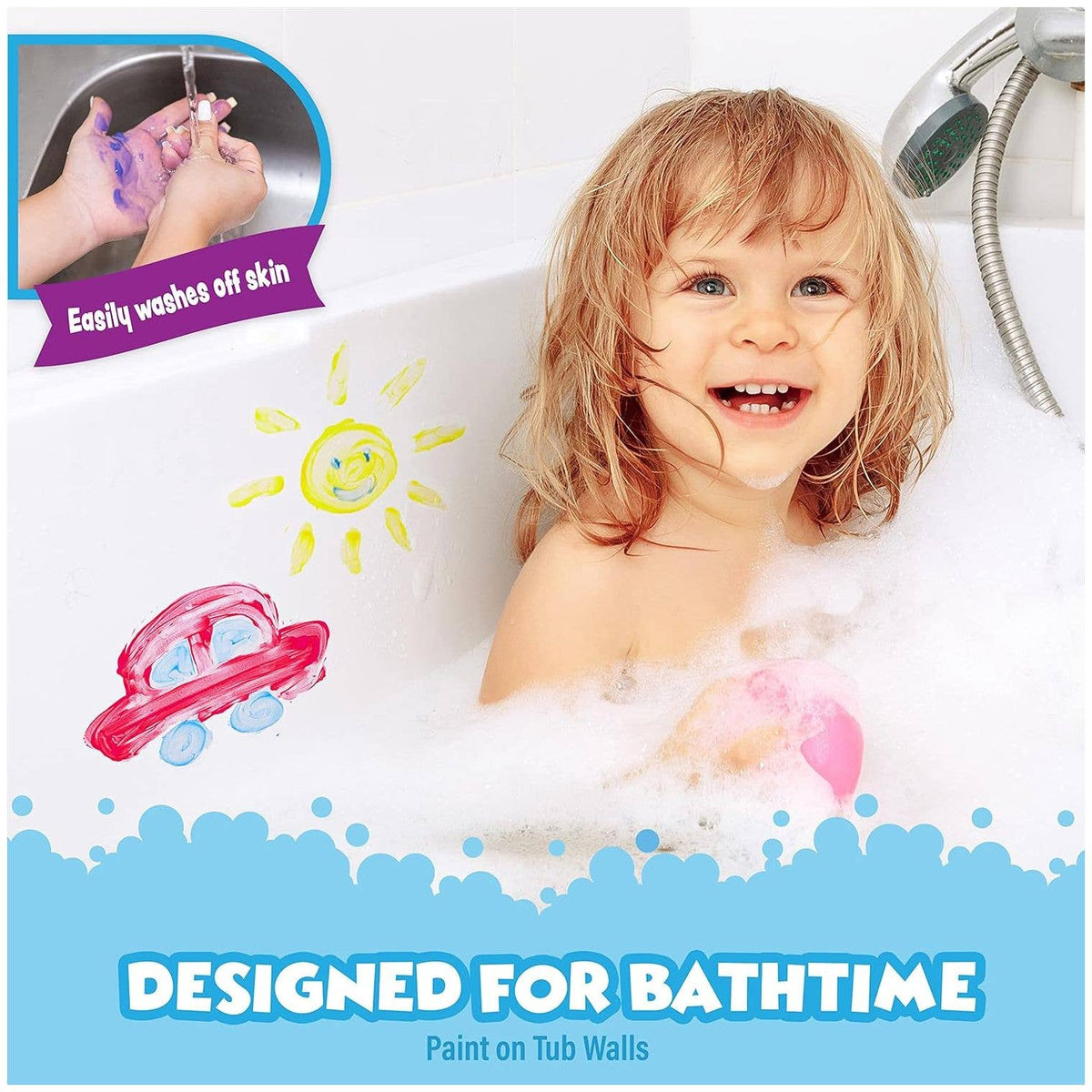 Tub Works® Bath Paint Soap Bath Toy, Variety