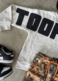 Too Fast Crewneck Heather Grey