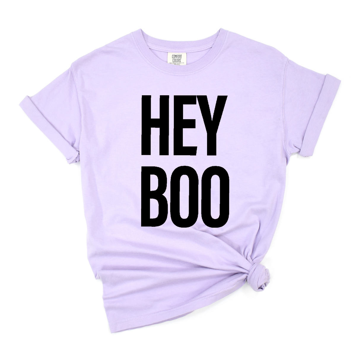 Hey Boo | Kids & Adult Halloween Tee