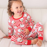 Santa Claus Lane Two Piece Pajama Set