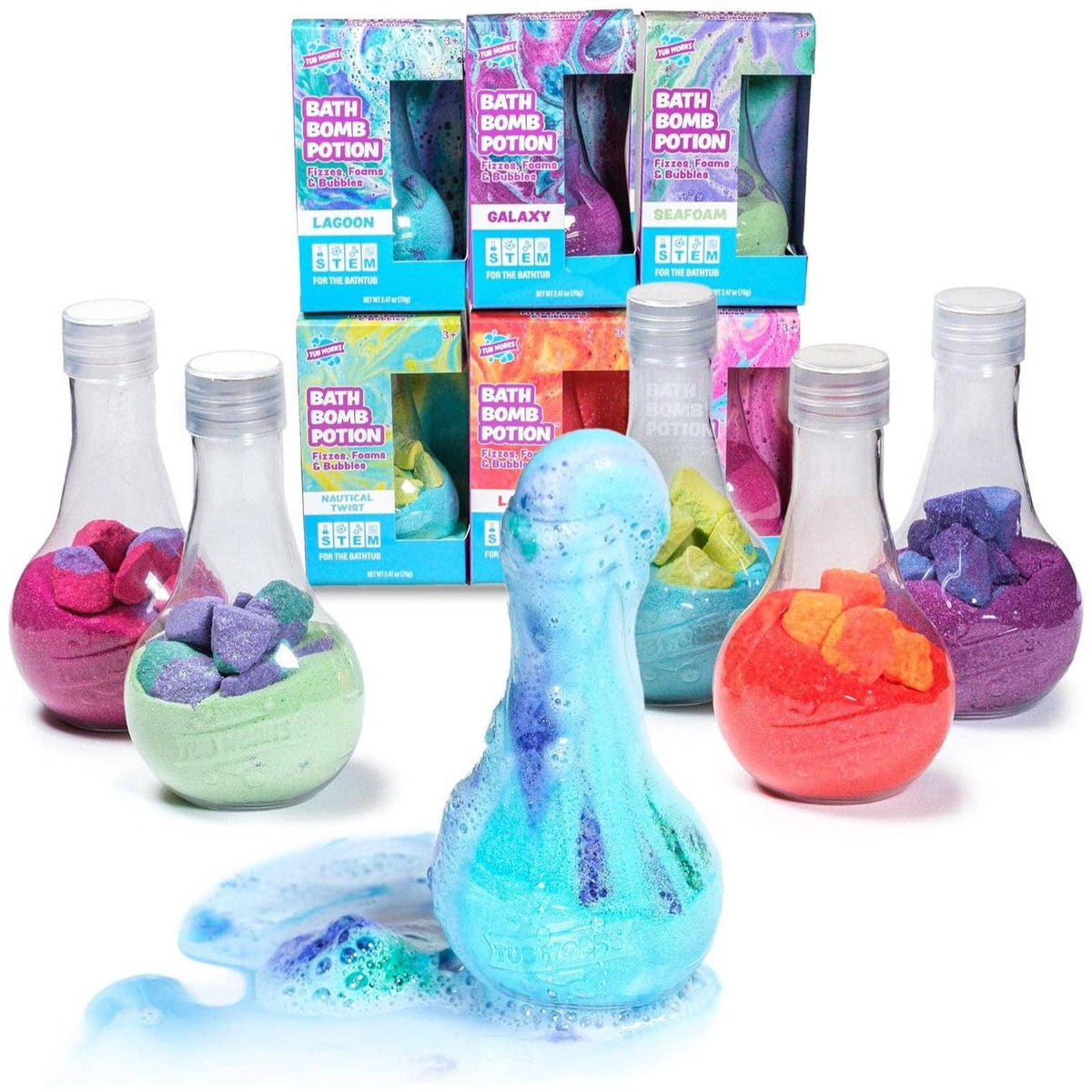 Tub Works® Kids Bath Bomb Potion™ Bath Toy, Variety