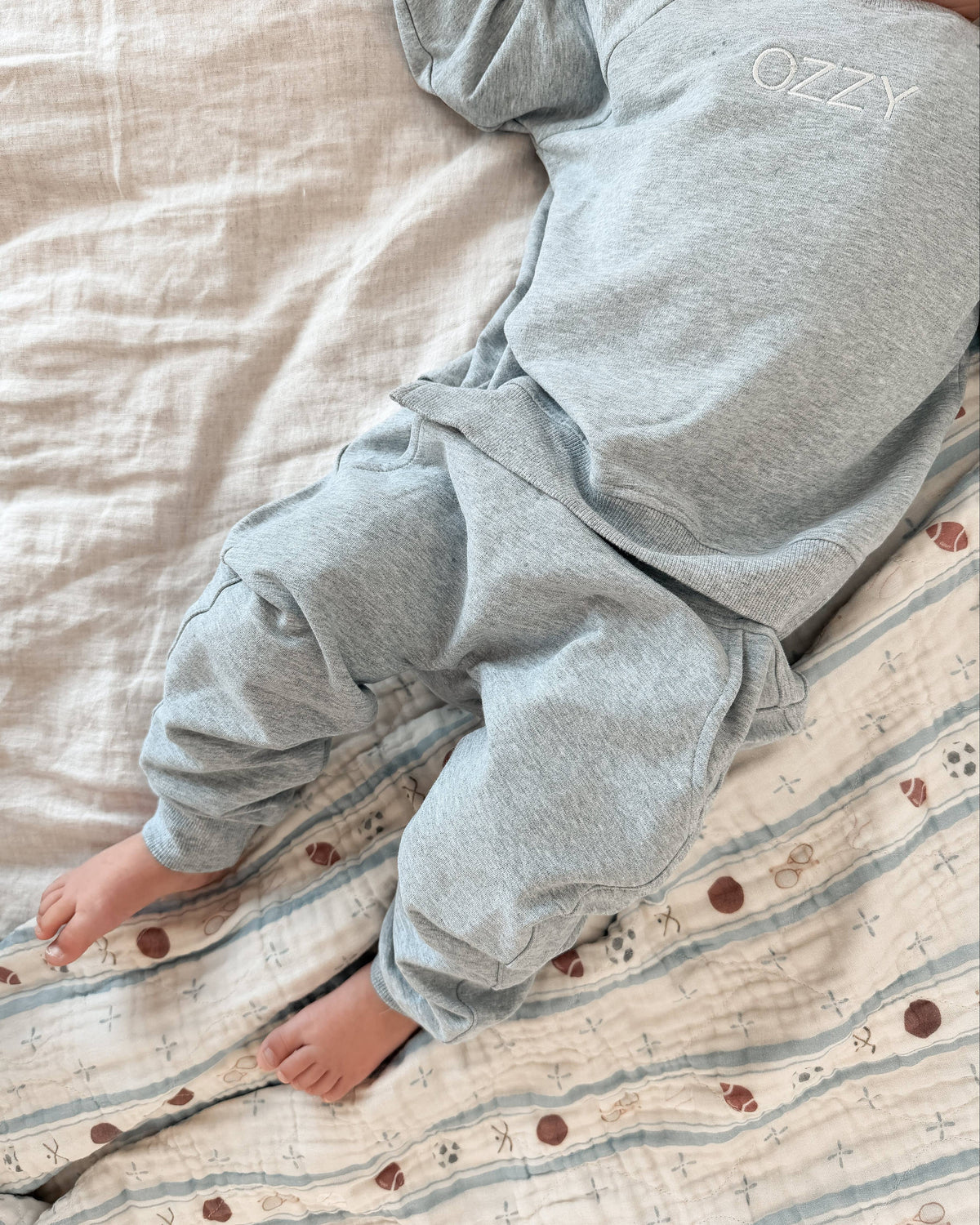 Jogger Pants Organic Cotton- Dove
