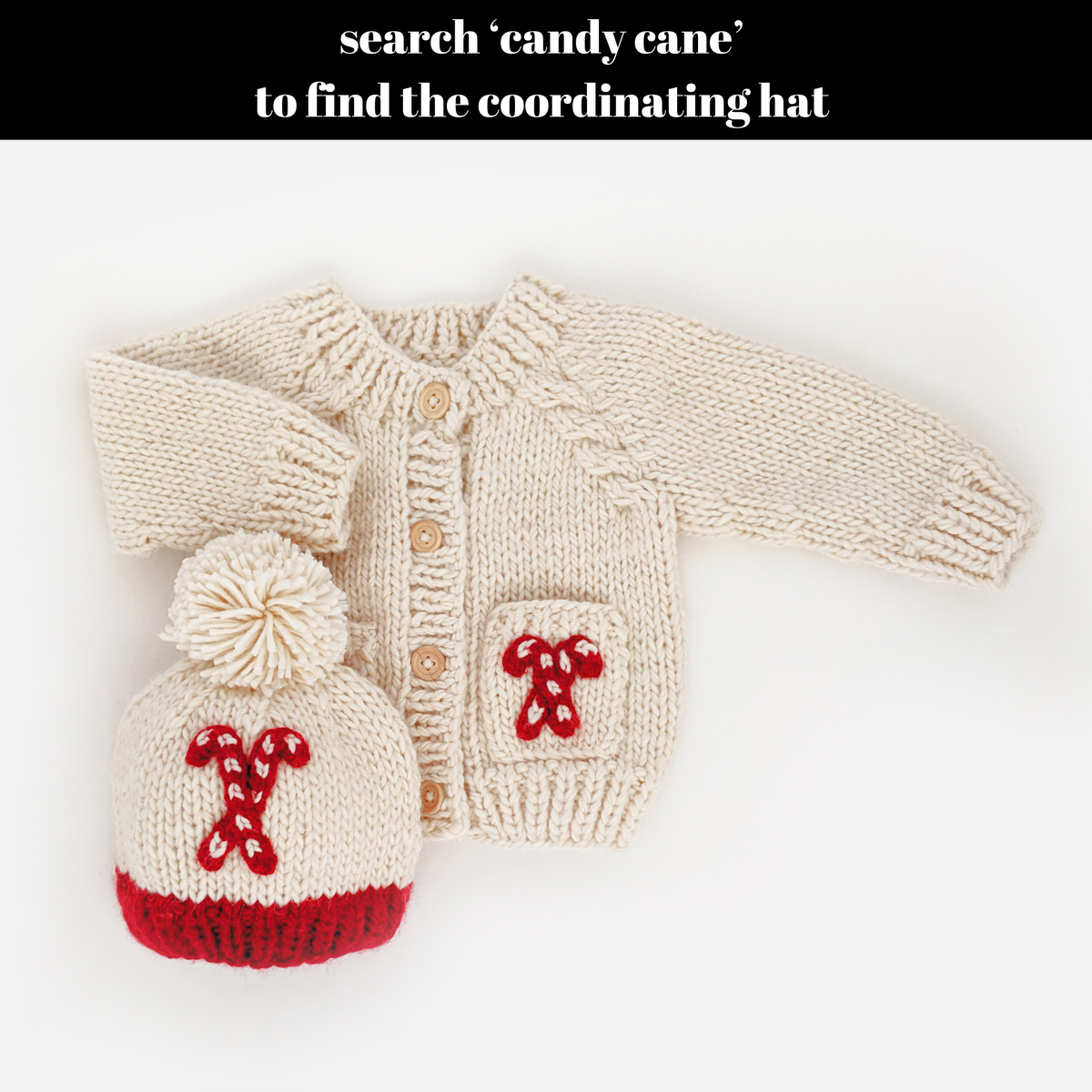 Candy Cane Cardigan Sweater  Baby & Toddler