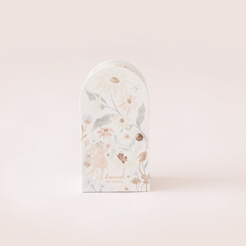 Tiny Hannah the bunny (blush), gives 10 meals