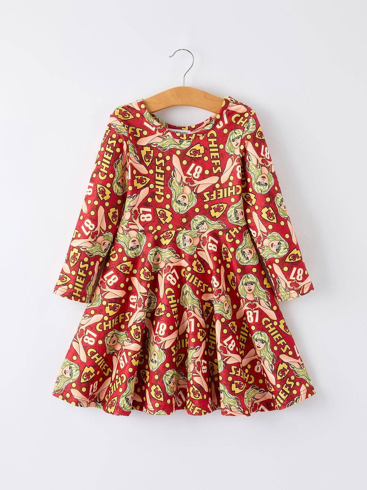 TS Red Girls Football Dress