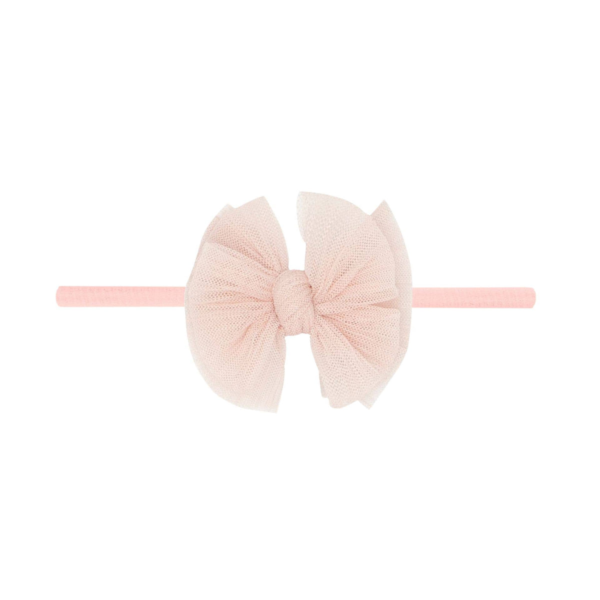 Baby Bling® Tulle Baby FAB® Skinny soft tulle bow headband