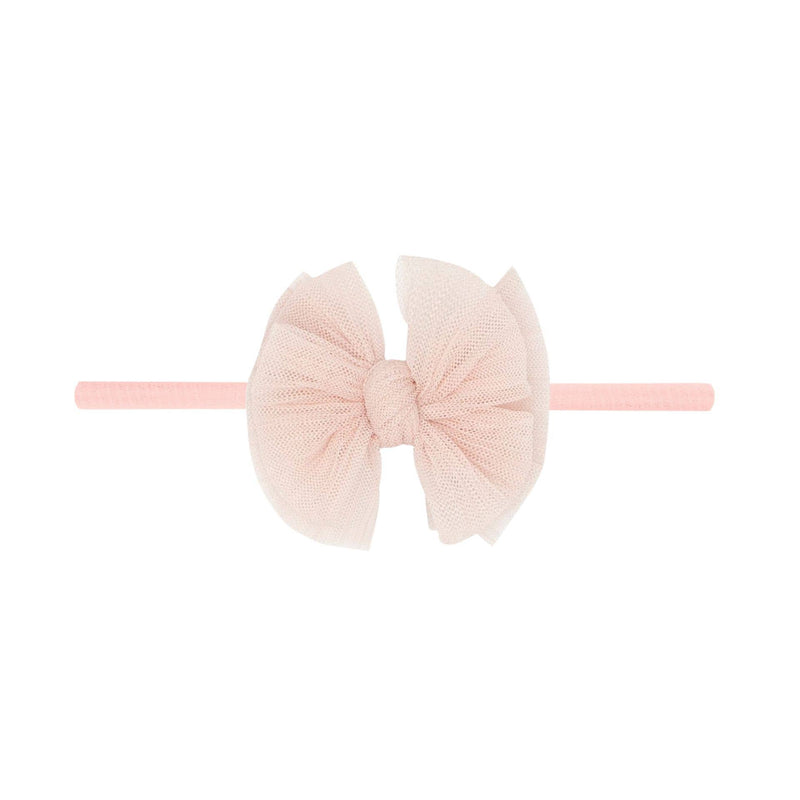 Baby Bling® Tulle Baby FAB® Skinny soft tulle bow headband