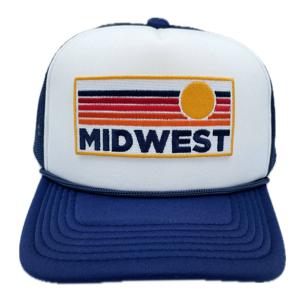 Kids Midwest Trucker Hat - Retro Sun