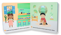 Kids of the World: Good Morning, Good Night Board Book