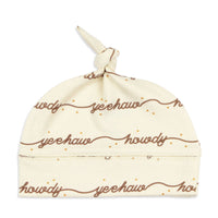 Howdy | Organic Knotted Hat