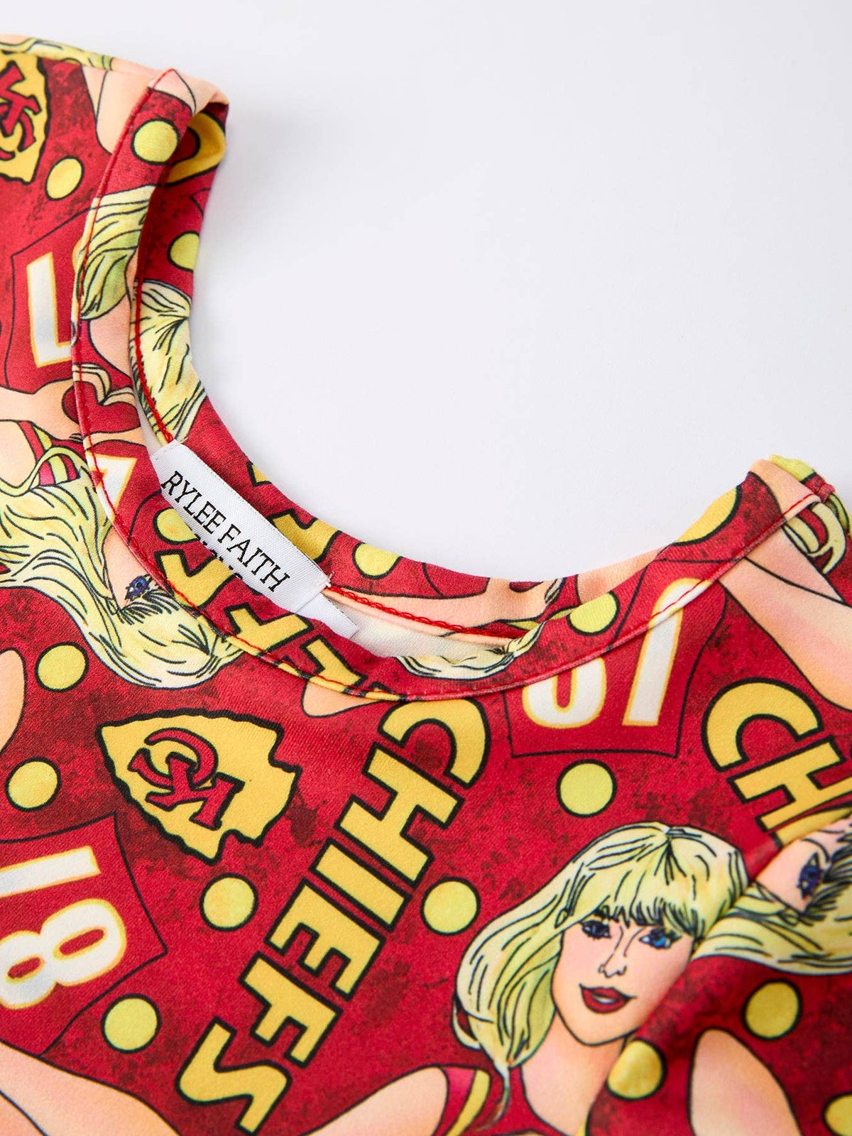 TS Red Girls Football Dress