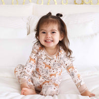 P's Ponies Two Piece Pajama Set
