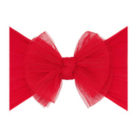 Baby Bling® Tulle FAB® soft nylon headband with tulle bow 2 colors