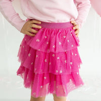 Heart Petal Valentine's Day Tutu - Girls Clothes