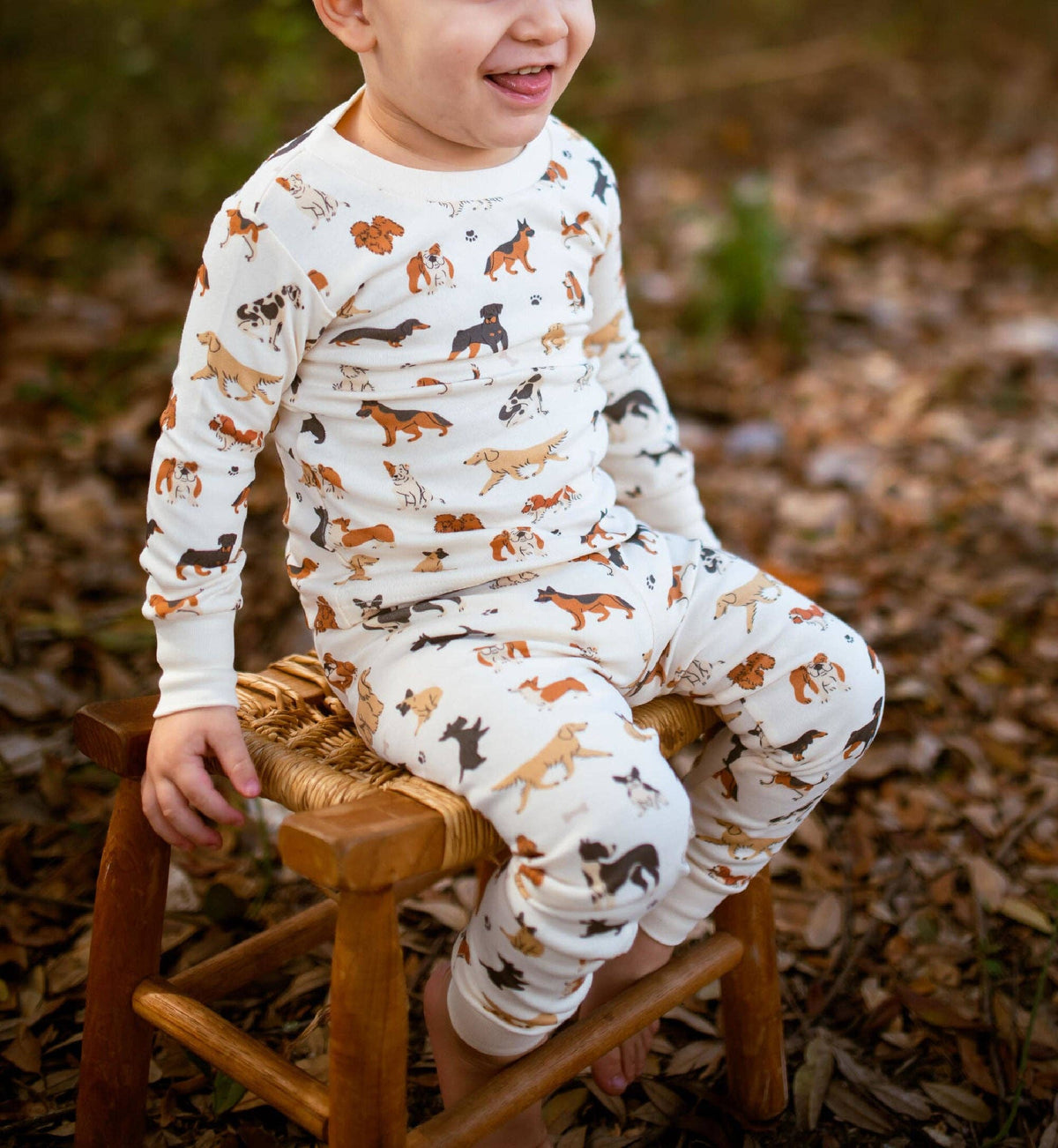 Puppy Love | Kids' Organic PJ Set