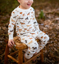 Puppy Love | Kids' Organic PJ Set