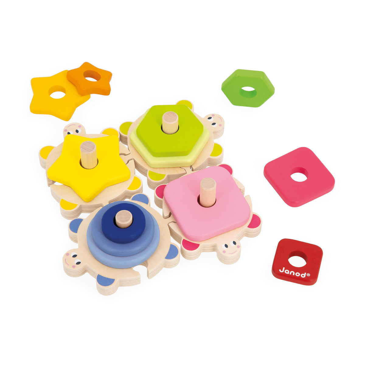 Zigolos Stackable Turtle Puzzle