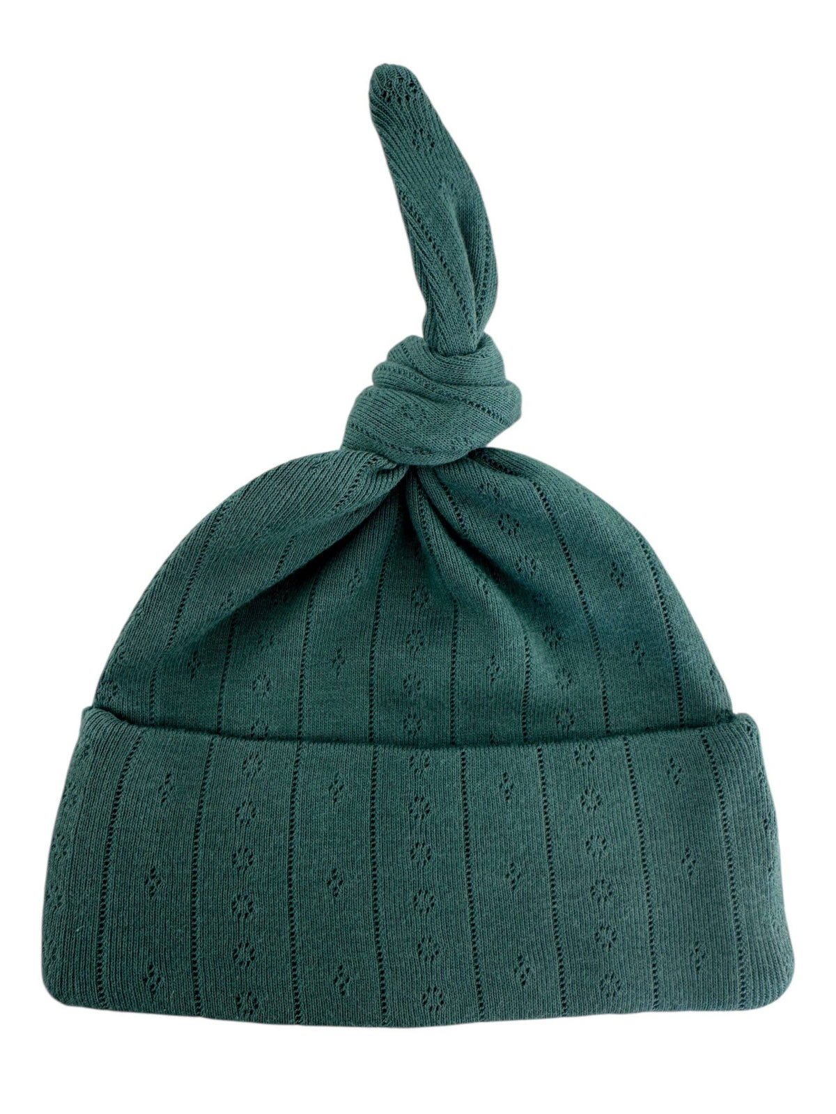 Pine Organic Pointelle Beanie