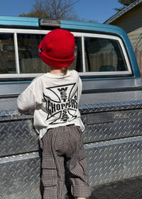 Plaid Flannel Cozy Cargos