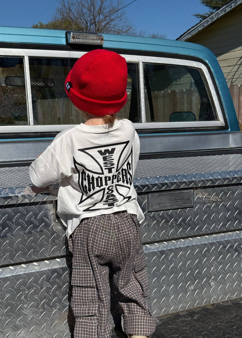 Plaid Flannel Cozy Cargos