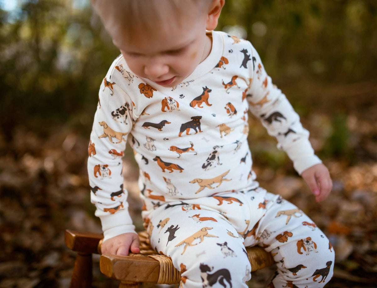 Puppy Love | Kids' Organic PJ Set