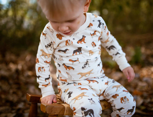 Puppy Love | Kids' Organic PJ Set