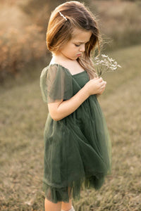 Fawn Dress (forest tulle)