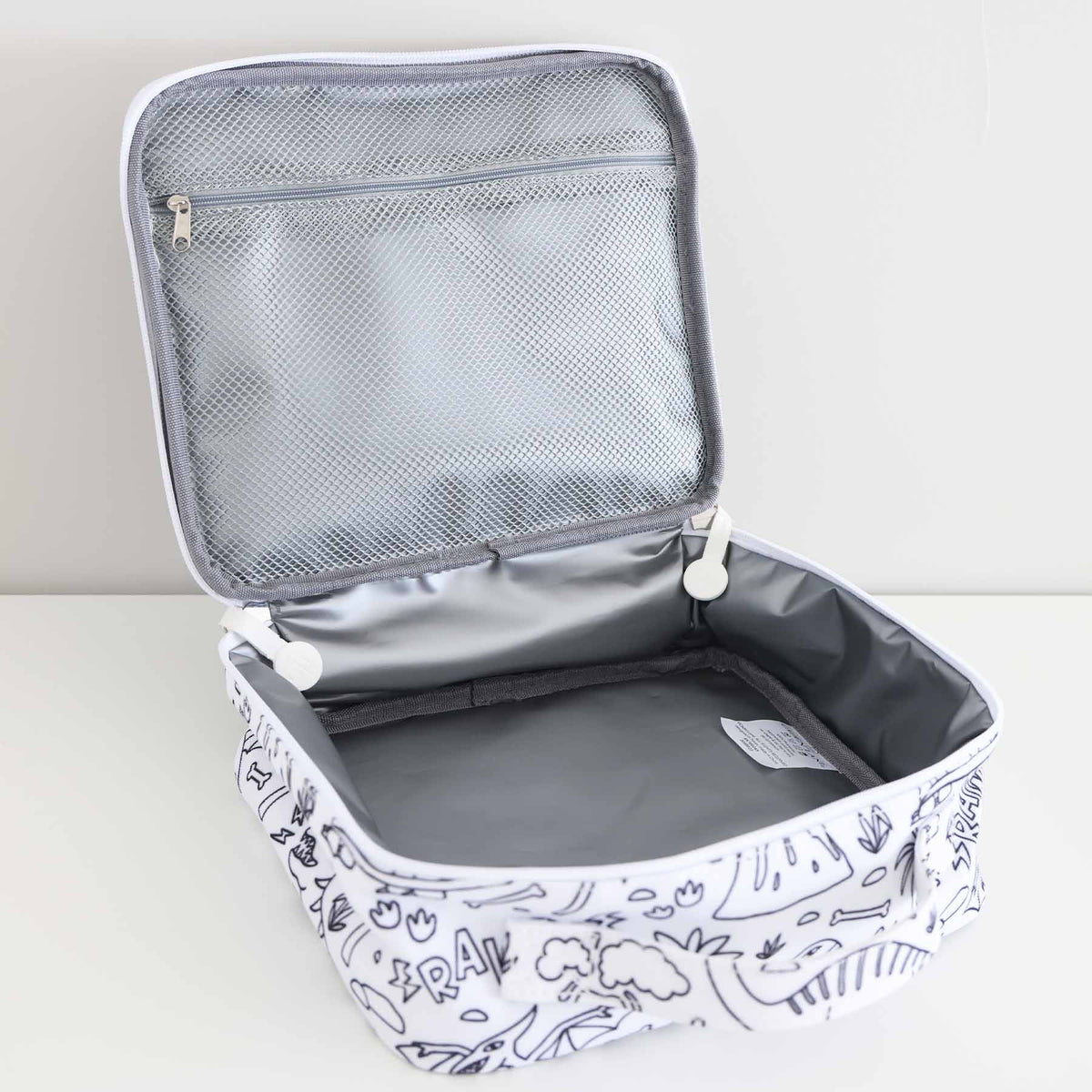 Colorable Lunchbox Jurassic Playground