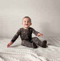 Bark Moose | Organic Cozy Zipper Footie