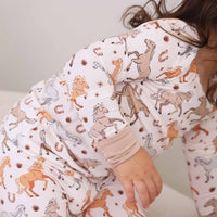 P's Ponies Two Piece Pajama Set