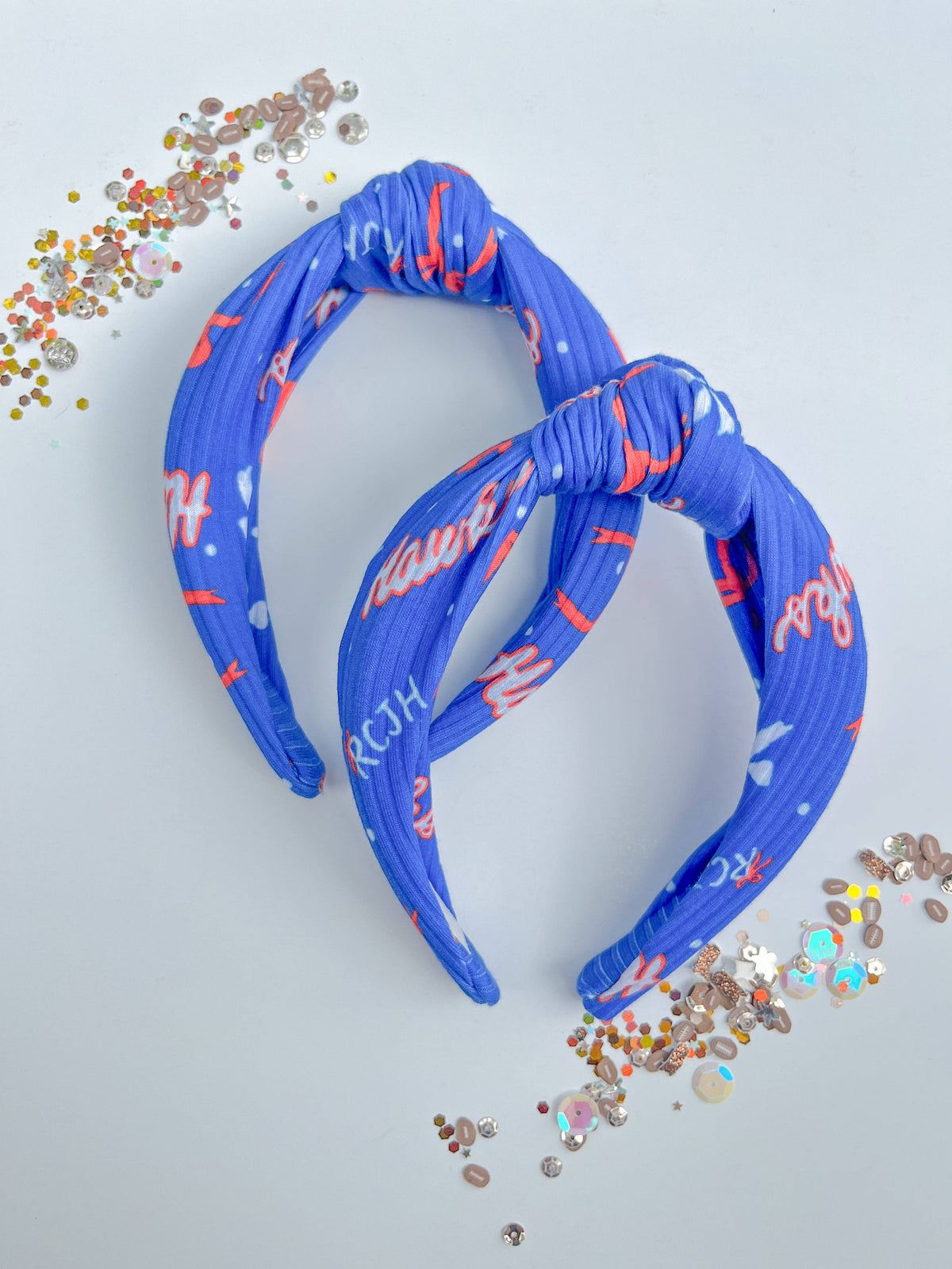 KU RockChalk Jayhawk Knotted Headband