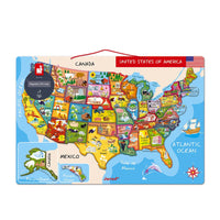 MAGNETIC USA MAP