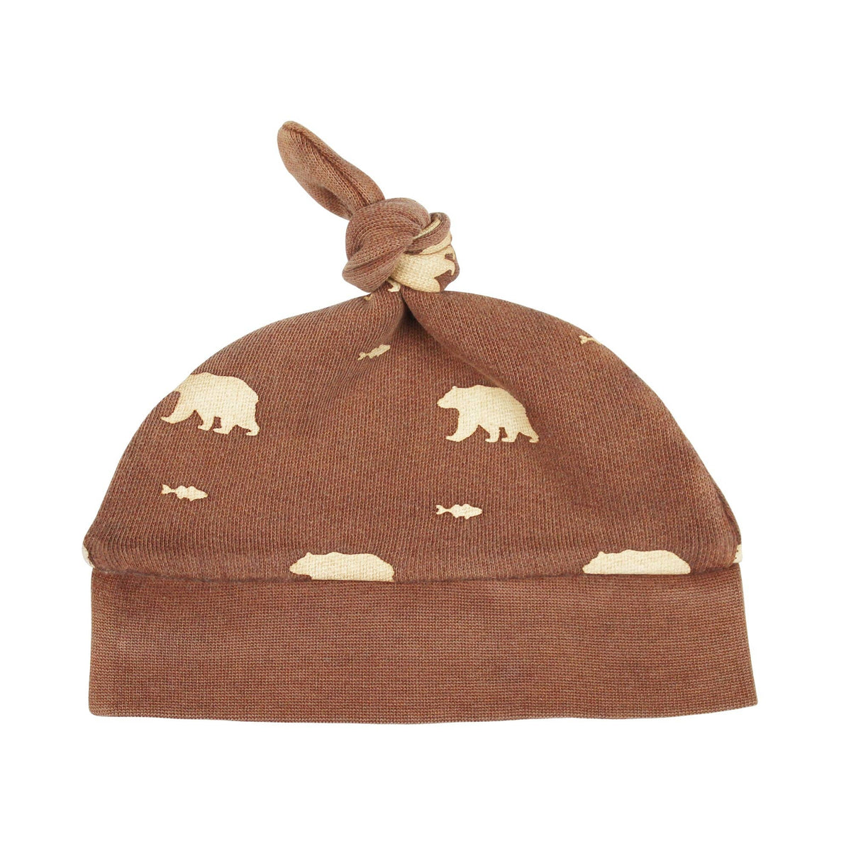 Latte Bear | Organic Cozy Knotted Hat
