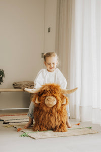 Soft Bouncy Highland Cow